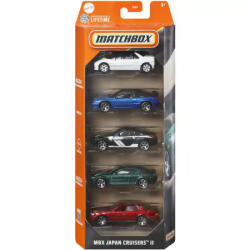 Mattel Matchbox kisautók 5 darabos szett - MBX Japan Cruisers II (JBX24) - morzsajatekbolt