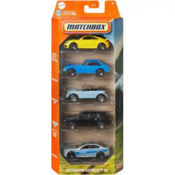 Mattel Matchbox kisautók 5 darabos szett - Autobahn Express VI (JBX19) - jatekbirodalom