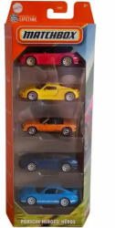 Mattel Matchbox kisautók 5 darabos szett - Porsche Heroes/Héros (JBX28) - jatekbirodalom