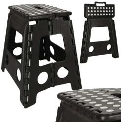  Scaun mare pliabil cu înălțime de 39 cm, capacitate de încărcare 150 kg, 39 x 32 x 41 cm (KX4404_3)