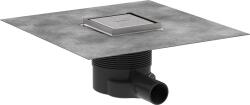 Hansgrohe RainDrain Brilliance rigolă duș 10 cm oţel 56250800 (56250800)
