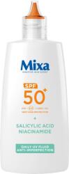 Mixa nappali UV Fluid a tökéletlenségek ellen, nagyon magas SPF 50+ védelemmel 40 ml