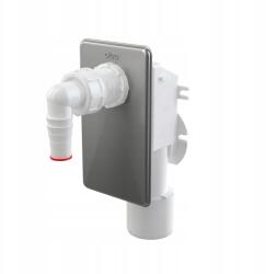 Alcadrain Mosógépszifon falsík alatti, rozsdamentes DN40 és DN50 Alca APS3 (APS3)