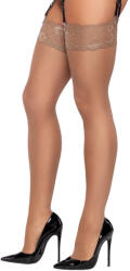 Cottelli Collection Elegant & Velvety Soft Stockings 2540789 Nude XL