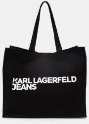 Karl Lagerfeld Jeans pamut táska - fekete Univerzális méret - answear - 16 490 Ft
