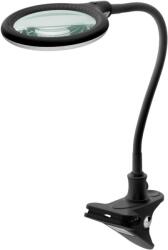 Goobay 65577 LED Asztali lámpa nagyítóval - Fekete (65577) (65577)