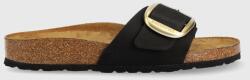Birkenstock nubuk papucs Madrid Big Buckle fekete, 1023373 - fekete Női 38