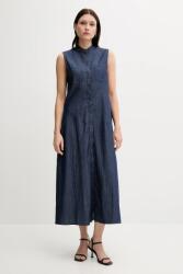 Benetton pamut ruha - sötétkék XS - answear - 20 760 Ft