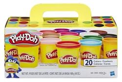 Hasbro 20 tégelyes színes gyurma készlet A7924EUC4