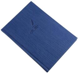 Realsystem Vendégkönyv REALSYSTEM Fashion A/4 144 lapos sima kék (5200-04) - nyomtassingyen