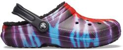Crocs Classic Lined Tie Dye Clog Női bélelt papucs (206341-988 M13)