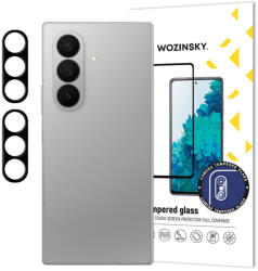 Wozinsky Samsung Galaxy Z Fold 7 Kameravédő Üvegfólia - Wozinsky Full Camera Glass - Fekete x 2 db (WR-196753)