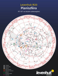 Levenhuk M20 nagyméretű planiszféra (L-70266)