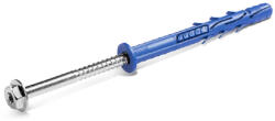 KOELNER 10x160mm FF1- lapos peremű dübel, hatlapfejű csavarral RAWL FF1-N-10K160/CS (65987)
