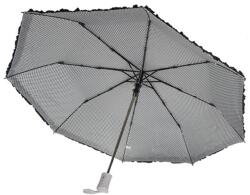 Feeling Rain Kifelé automata apró pöttyös fehér esernyő Feeling Rain 316 (316 fehér)