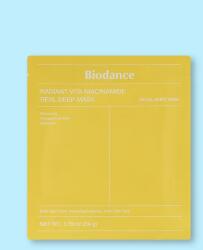 Biodance Maszk niacinamiddal Radiant Vita Niacinamide Real Deep Mask - 34 g / 1 db