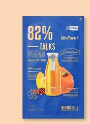 Missha Szövetmaszk Talks Vegan Squeeze Sheet Mask Skin Fitness - 27 g / 1 db