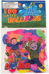 Vízibomba lufi, 100 db/csomag (KDS-897543)