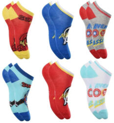 Marvel Bosszúállók Assemble gyerek titokzokni 3 pár/csomag 23-34