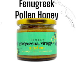 Termelői Görögszéna, virágpor mézben 50g