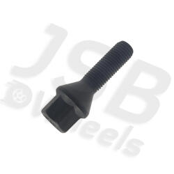  Prezon janta aliaj negru M12x1.5 35 mm (SSA1B16S6S Black)
