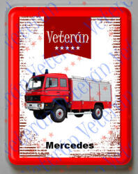  Hűtőmágnes Műanyag - Mercedes Fire Truck (106230)