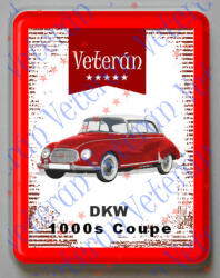  Hűtőmágnes Műanyag - DKW 1000s Coupe (431777)