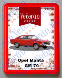  Hűtőmágnes Műanyag - Opel Manta GM 70 (370433)