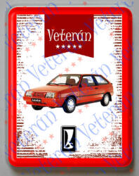  Hűtőmágnes Műanyag - Lada Szamara piros (512747)