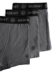 Basehit Slipuri pentru bărbați Ebony 3Pachet 242. BM06.07-Ebony (242.BM06.07-Ebony)