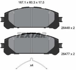 TEXTAR Set placute frana TEXTAR 2644801 (2644801) - fixbox