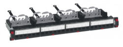 Legrand Patch panel - Cat5e, UTP, 24 portos, 1U, árnyékolatlan (4x6xRJ45 modulok) gyorscsatlakozók, LCS3 (033750A) - shop