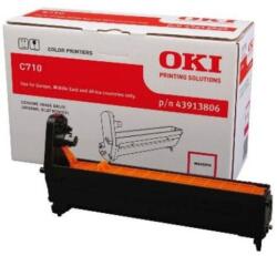 OKI Dobegység OKI 43913806 (C710) , bíborvörös (magenta), eredeti