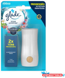 Glade Légfrissítő készülék + utántöltő 10 ml Glade® Touch&Fresh Ocean Adventure (55913) - nyomtassotthon