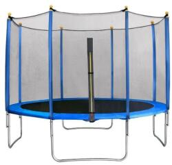 GRT GTR Pro Blue Sky Trambulin - Kék, Védőhálóval, 305 cm
