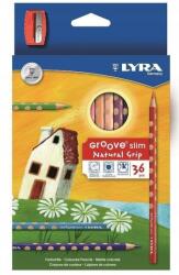 LYRA Groove Színes Ceruzák 36 Szín Hegyező, Lyra (4084900202463)