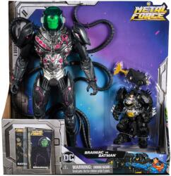Spin Master DC Metal Force Set Figurine de Actiune Brainiac Vs Batman (6072737) Figurina