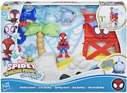 Hasbro Spidey si Prietenii Lui Uimitori Marvel Water Webs Insula Lui Spidey (G0665) - edanco Figurina