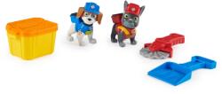 Spin Master Patrula Catelusilor Echipa Rubble Set 2 Figurine Charger si Wheeler (6066727_20141514) Figurina