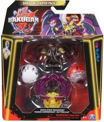 Spin Master Bakugan Starter Pack Dragonoid Titanium Hammerhead Butterclaw (6066989_20143703) - edanco Figurina