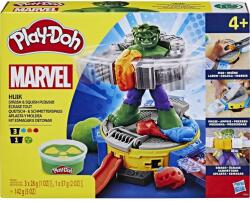 Hasbro Play Doh Marvel Set Hulk Loveste si Zdrobeste (F9826) - edanco Figurina