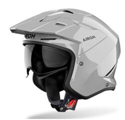 Airoh Kombakt Concrete Grey Gloss Cască Moto Jet ECE 22.06 1150gr cu Sunvisor AIR000KRA470 (AIR000KRA470)