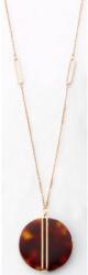  Victoria Rose gold színű barna mintás nyaklánc (VBNACA63690) - sandori