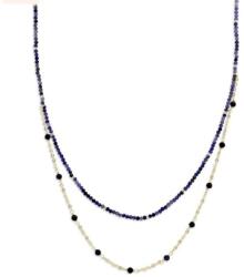  Victoria Rose gold színű kék gyöngyös nyaklánc (VBKACA73845) - sandori