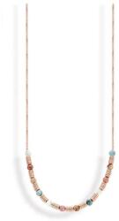  Victoria Rose gold színű színes gyöngyös nyaklánc (VBKACA78245) - sandori