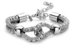  Victoria Ezüst színű vastag hálós karkötő (VBNACA67125) - sandori