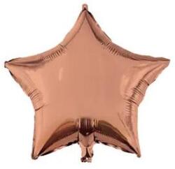  Csillag Rose Star fólia lufi 46 cm (PNN92454) - sandori
