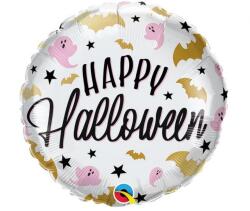  Happy Halloween Bats, Ghosts fólia lufi 46 cm (MLG150064)
