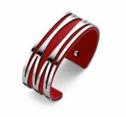  Victoria Ezüst színű piros mintás karkötő (VBNACA61060) - sandori