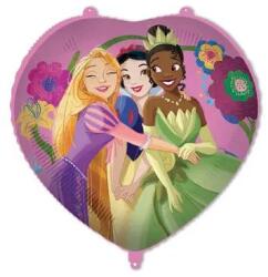  Disney Hercegnők Live Your Story Heart fólia lufi 46 cm (PNN94990)